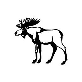 Moose Vinyl Decal Sticker V30 - DecalsHouse