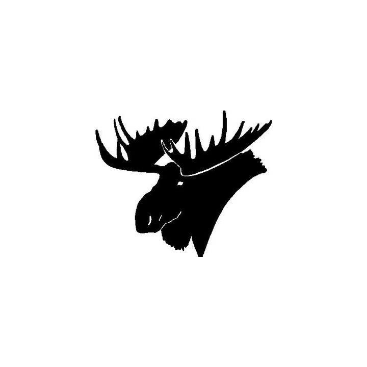 Moose Vinyl Decal Sticker V34 - DecalsHouse