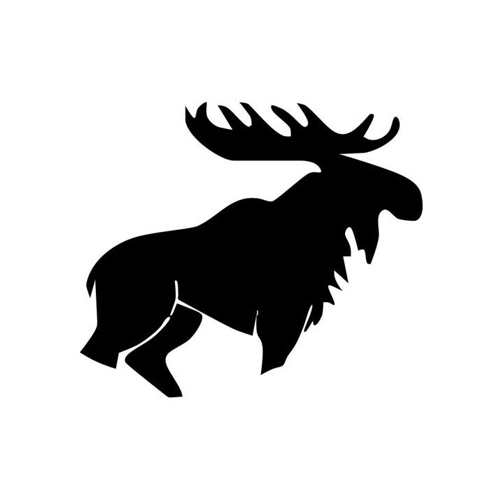 Moose Vinyl Decal Sticker V41 - DecalsHouse