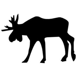 Moose Vinyl Decal Sticker V48 - DecalsHouse