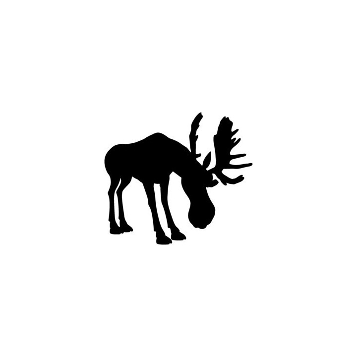 Moose Vinyl Decal Sticker V8 - DecalsHouse