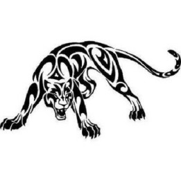 Panther Vinyl Decal Sticker V25 - DecalsHouse