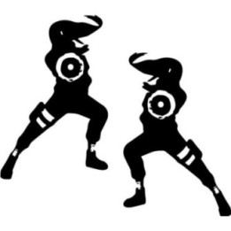Neji Hyuga Stickers – Naruto Gentle Fist Decals (2-Pack)