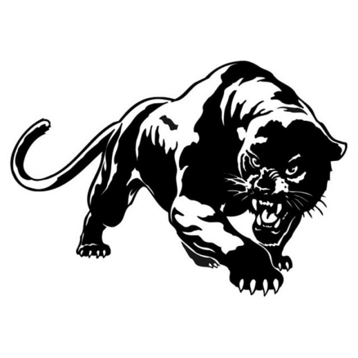 Panther Vinyl Decal Sticker V4 - DecalsHouse