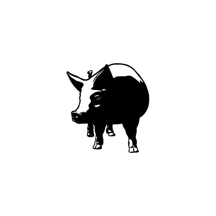 Pig Stickers – Farm Animal Pig Decals (2-Pack)