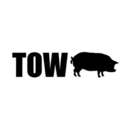 Tow Pig Stickers – Funny Towing Truck Decals (2-Pack)