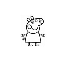 Peppa Pig Stickers – George Suzy Kids Decals (2-Pack)