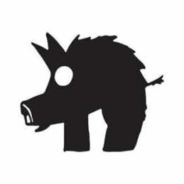 Wild Boar Pig Stickers – Silhouette Decals (2-Pack)