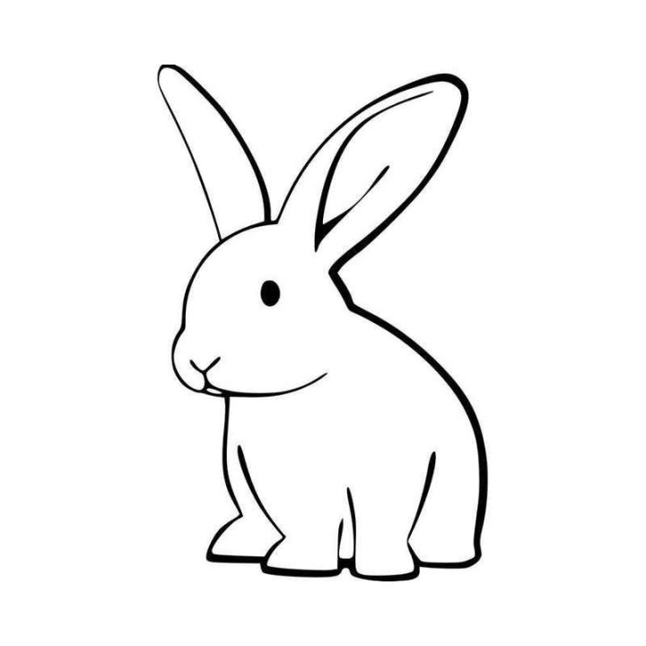 Rabbit Vinyl Decal Sticker V13 - DecalsHouse
