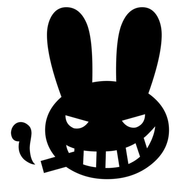 Rabbit Vinyl Decal Sticker V15 - DecalsHouse