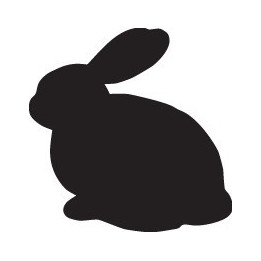 Rabbit Vinyl Decal Sticker V2 - DecalsHouse