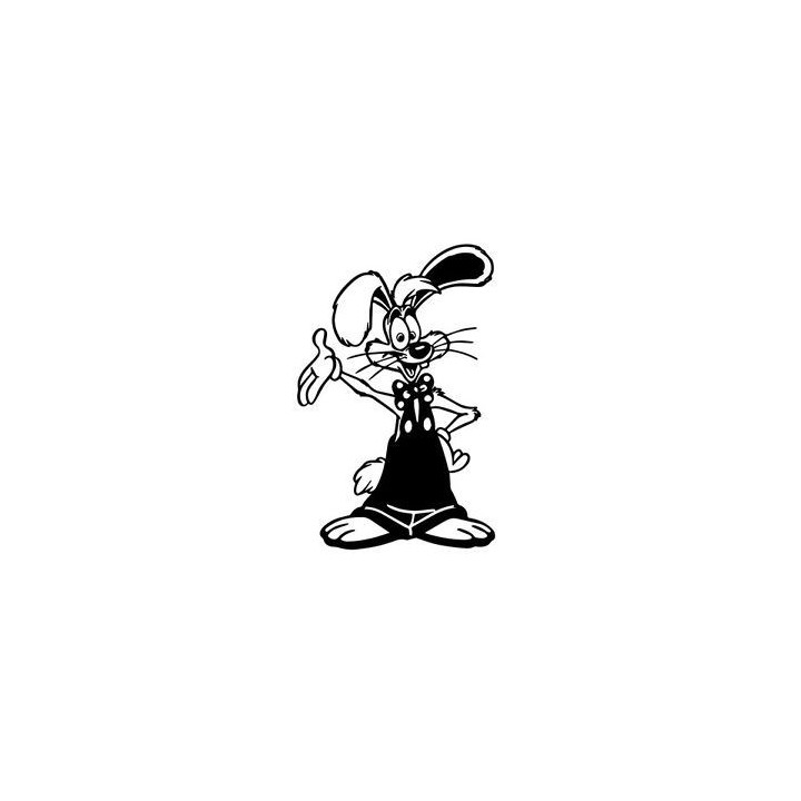 Rabbit Vinyl Decal Sticker V24 - DecalsHouse
