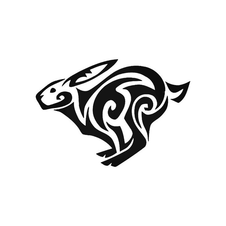 Rabbit Vinyl Decal Sticker V28 - DecalsHouse