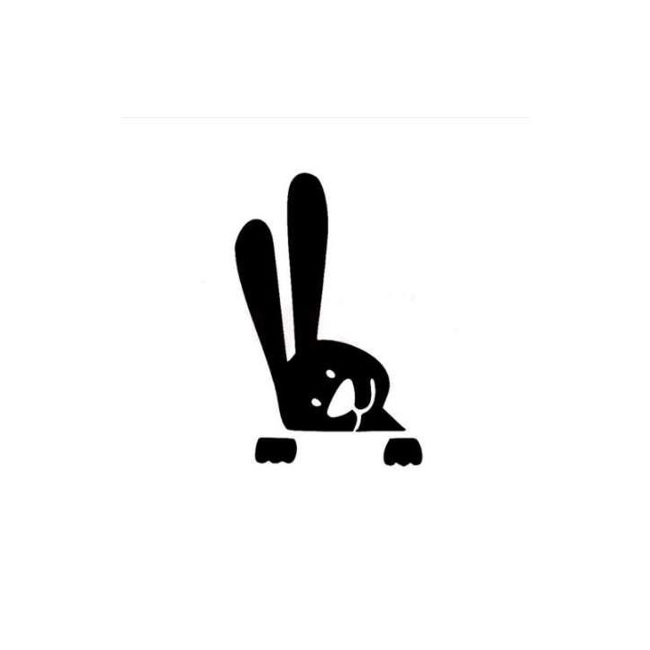 Rabbit Vinyl Decal Sticker V31 - DecalsHouse
