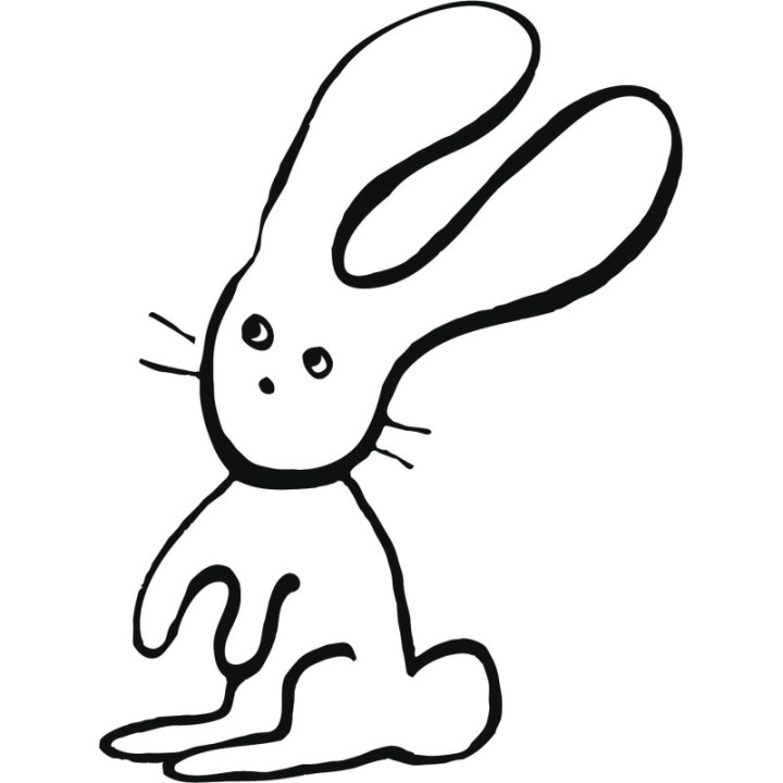 Rabbit Vinyl Decal Sticker V37 - DecalsHouse