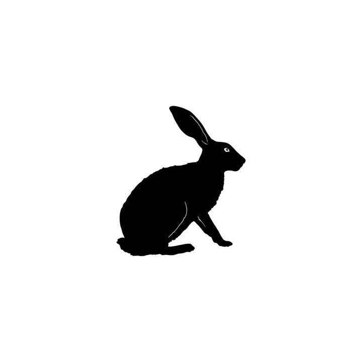 Rabbit Vinyl Decal Sticker V4 - DecalsHouse