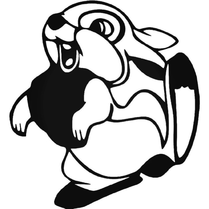 Rabbit Vinyl Decal Sticker V45 - DecalsHouse