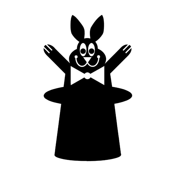 Rabbit Vinyl Decal Sticker V53 - DecalsHouse