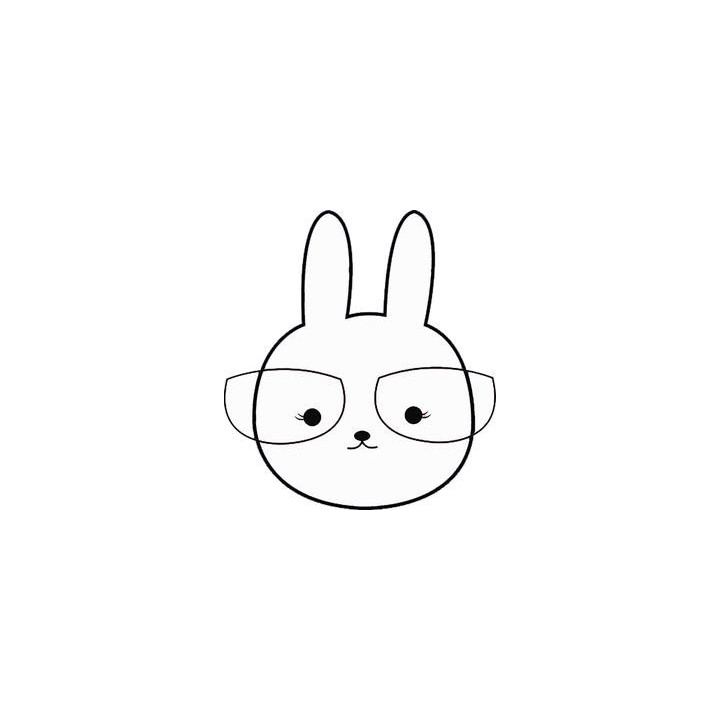 Rabbit Vinyl Decal Sticker V56 - DecalsHouse