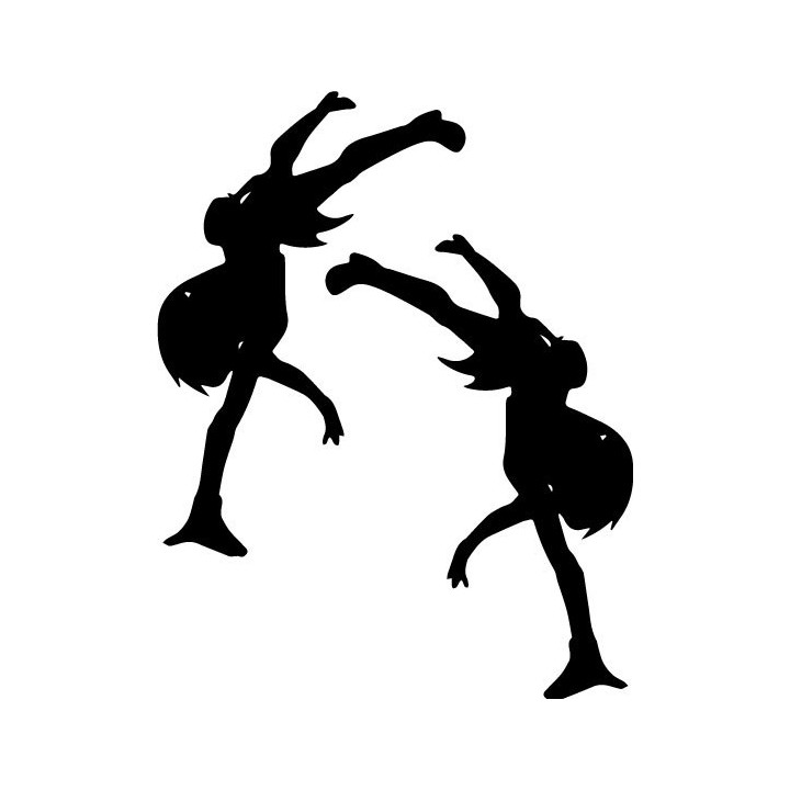 Sakura Haruno Stickers – Naruto Anime Decals (2-Pack)