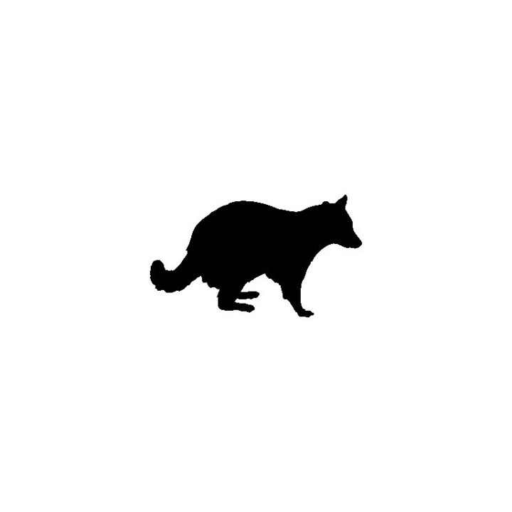 Raccoon Coon Vinyl Decal Sticker V13 - DecalsHouse