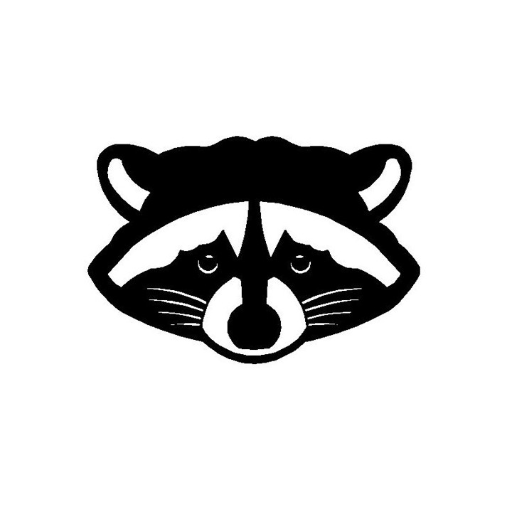 Raccoon Coon Vinyl Decal Sticker V34 - DecalsHouse