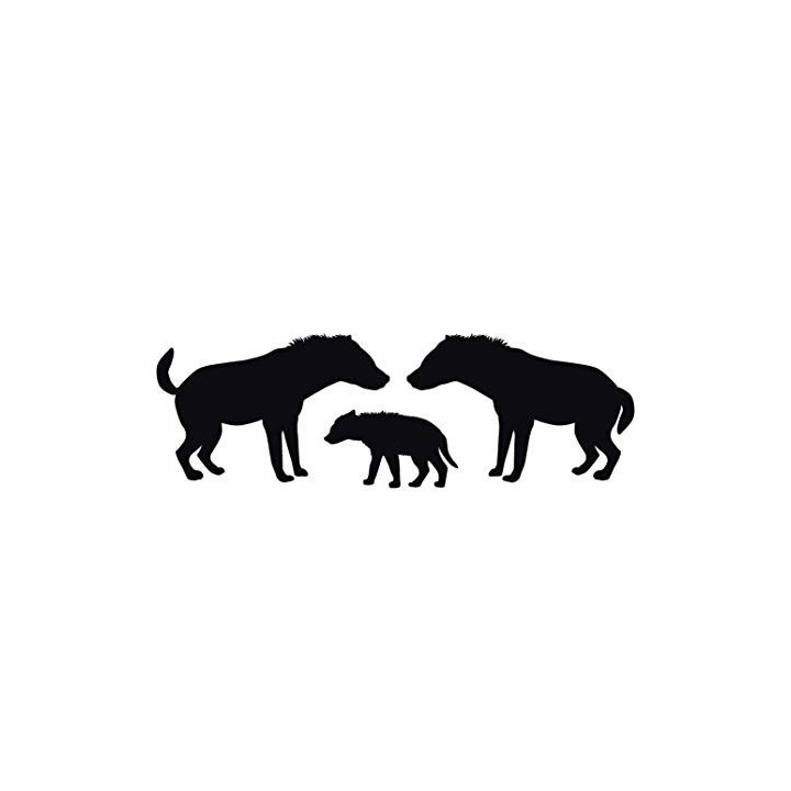 Hyena Vinyl Decal Sticker V14 - DecalsHouse