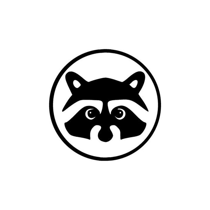 Raccoon Coon Vinyl Decal Sticker V54 - DecalsHouse