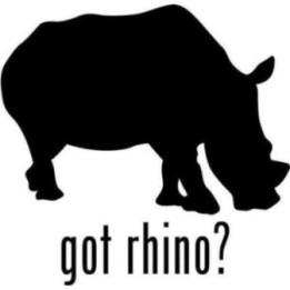 Rhino Vinyl Decal Sticker V13 - DecalsHouse