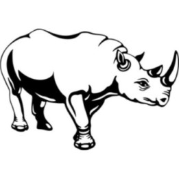 Rhino Vinyl Decal Sticker V25 - DecalsHouse