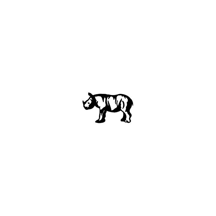 Rhino Vinyl Decal Sticker V27 - DecalsHouse