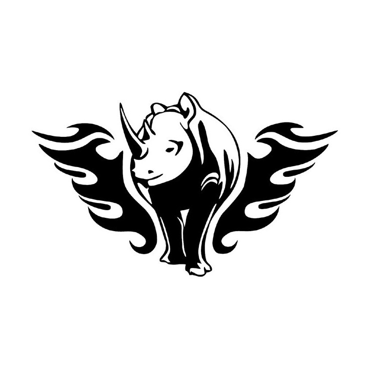 Rhino Vinyl Decal Sticker V29 - DecalsHouse