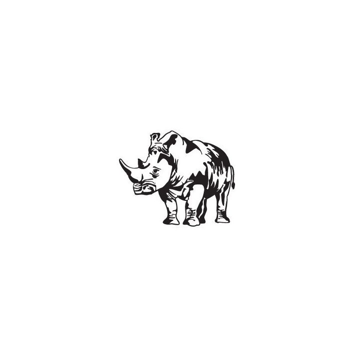 Rhino Vinyl Decal Sticker V37 - DecalsHouse