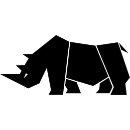 Rhino Vinyl Decal Sticker V41 - DecalsHouse