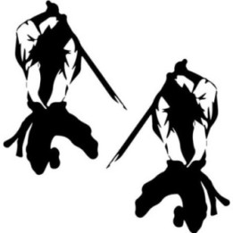 Sasuke Uchiha Stickers – Naruto Sharingan Decals (2-Pack)