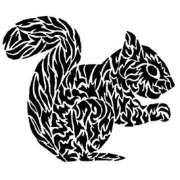 Squirrel Vinyl Decal Sticker V30 - DecalsHouse