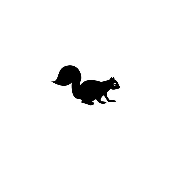 Squirrel Vinyl Decal Sticker V41 - DecalsHouse