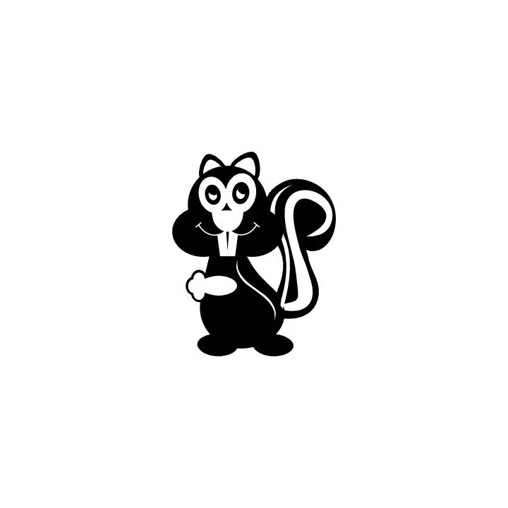 Squirrel Vinyl Decal Sticker V56 - DecalsHouse