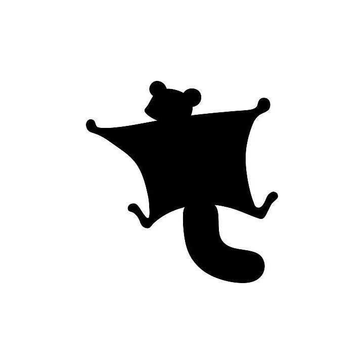 Squirrel Vinyl Decal Sticker V58 - DecalsHouse