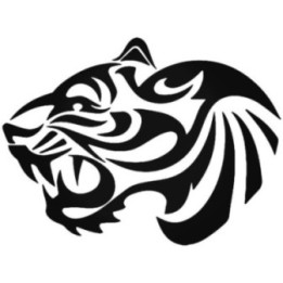 Tiger Vinyl Decal Sticker V2 - DecalsHouse