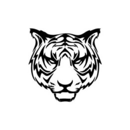 Tiger Vinyl Decal Sticker V27 - DecalsHouse