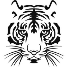 Tiger Vinyl Decal Sticker V3 - DecalsHouse