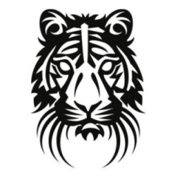 Tiger Vinyl Decal Sticker V34 - DecalsHouse