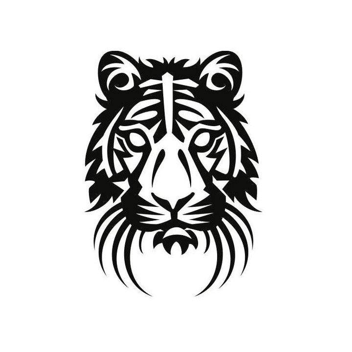 Tiger Vinyl Decal Sticker V34 - DecalsHouse