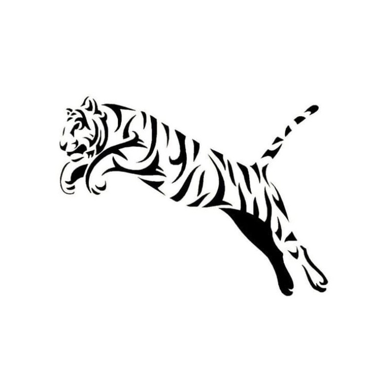 Tiger Vinyl Decal Sticker V4 - DecalsHouse