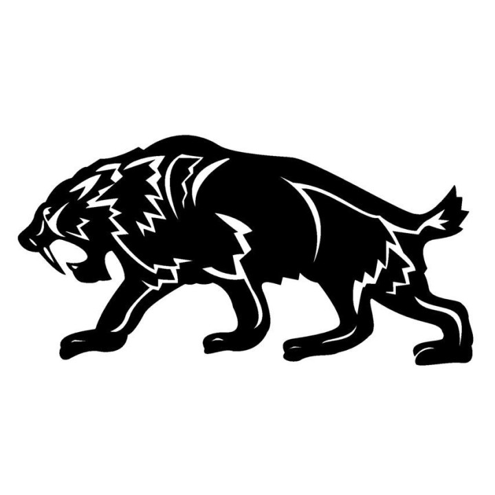 Tiger Vinyl Decal Sticker V40 - DecalsHouse