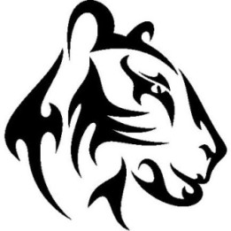 Tiger Vinyl Decal Sticker V49 - DecalsHouse