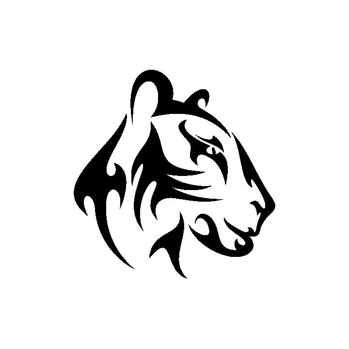 Tiger Vinyl Decal Sticker V49 - DecalsHouse