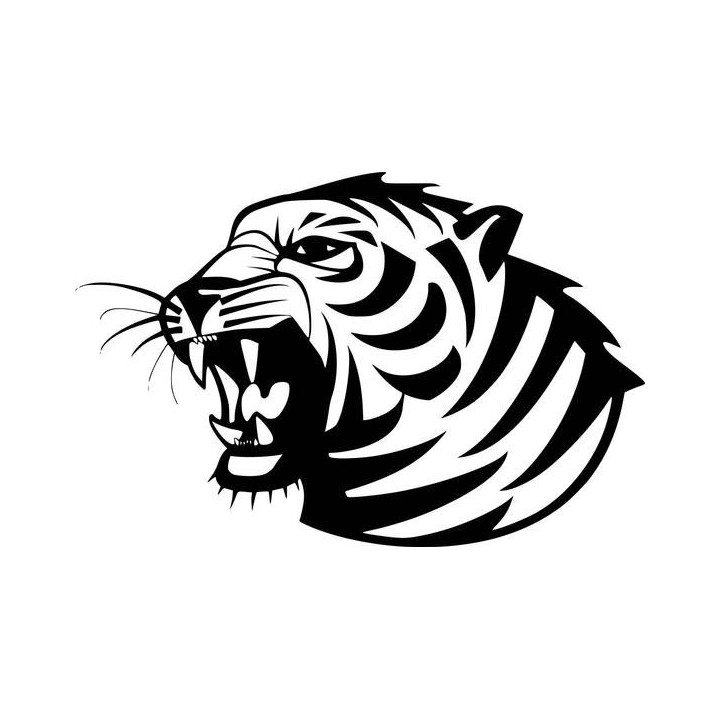 Tiger Vinyl Decal Sticker V52 - DecalsHouse