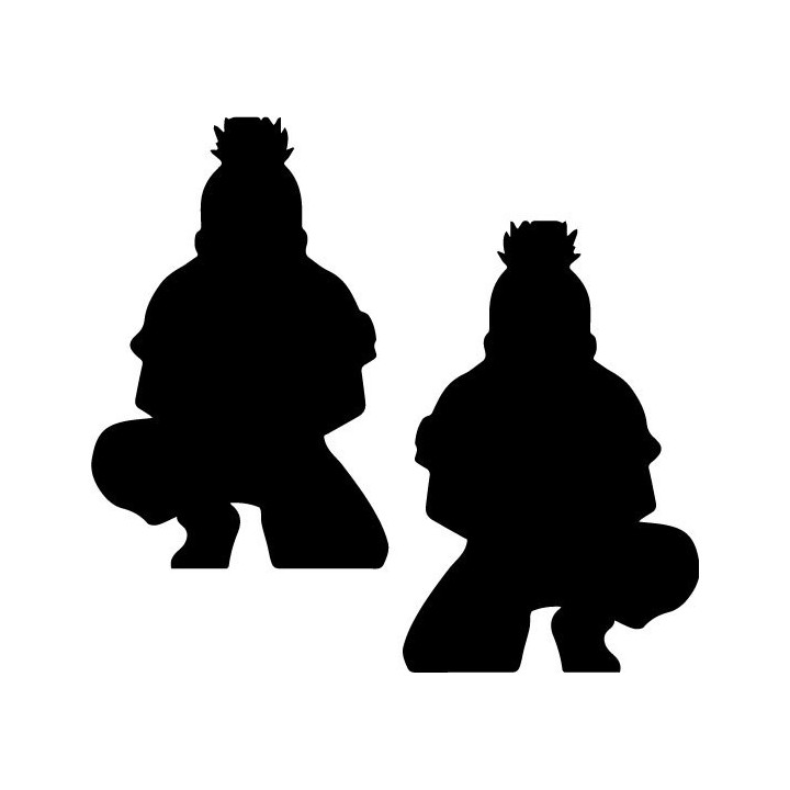 Shikamaru Nara Stickers – Naruto Anime Decals (2-Pack)